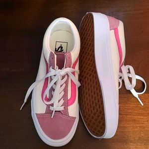 VANS lace up shoes NEVER WORN